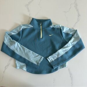 Nike Dri FIT Quarter Zip Training Top Size Small